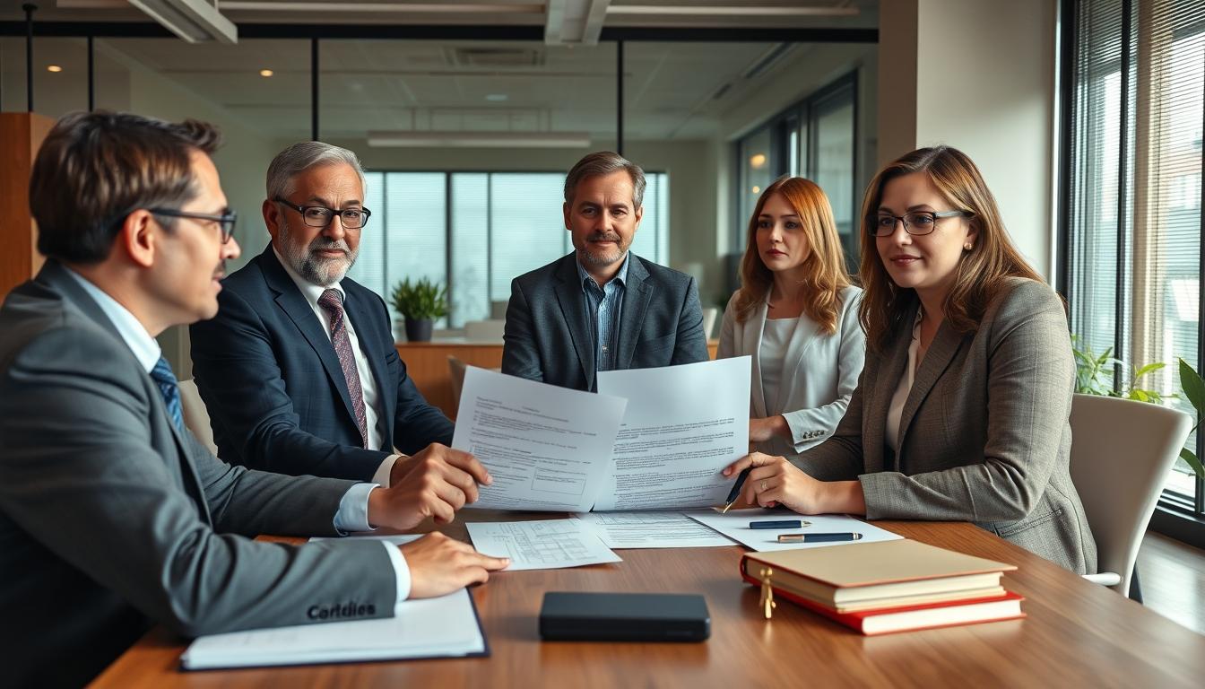 Property settlement documents and transfer review